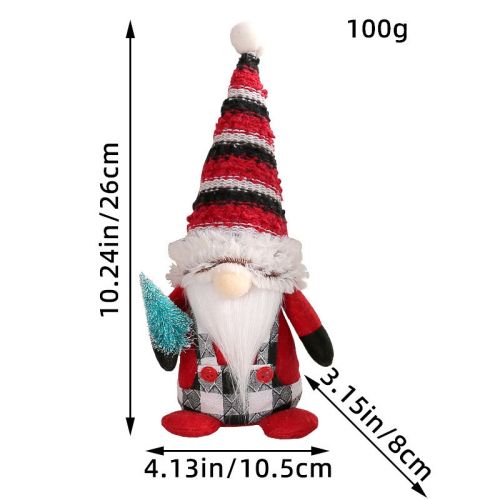 Cute Christmas Tree Doll Couple