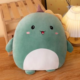 Creative Cartoon Cushion Peach Lexi Animal Cushion Dinosaur Cute Doll Plush Toys (Option: Dinosaur-40cm)